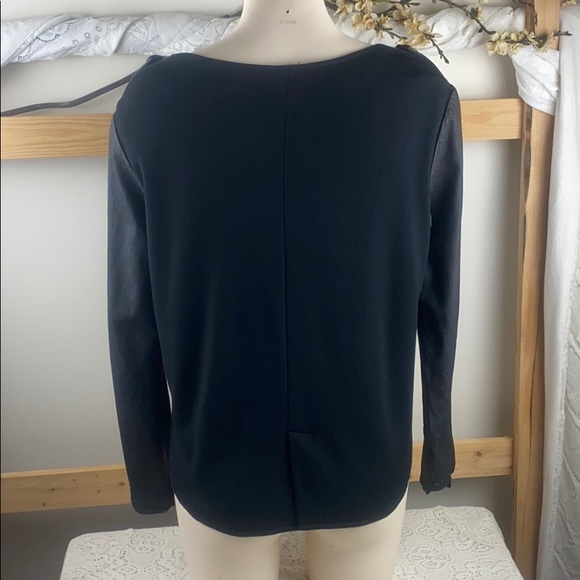 PJK Patterson J Kincaid Leather Sleeve Jacket - Picture 3 of 12